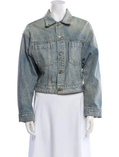 Pre-owned Grlfrnd Denim Jacket In Blue