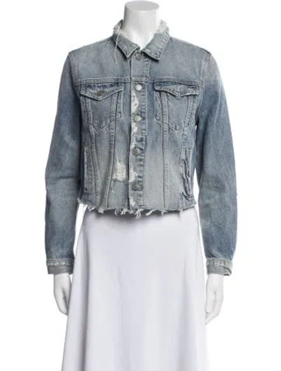 Pre-owned Grlfrnd Denim Jacket In Blue