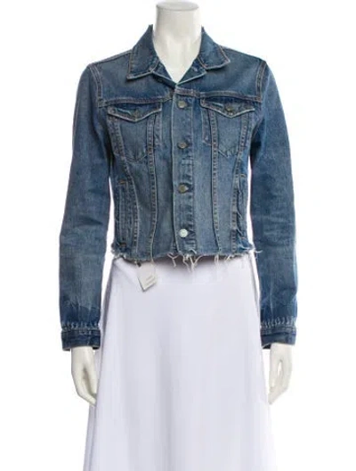 Pre-owned Grlfrnd Denim Jacket In Blue