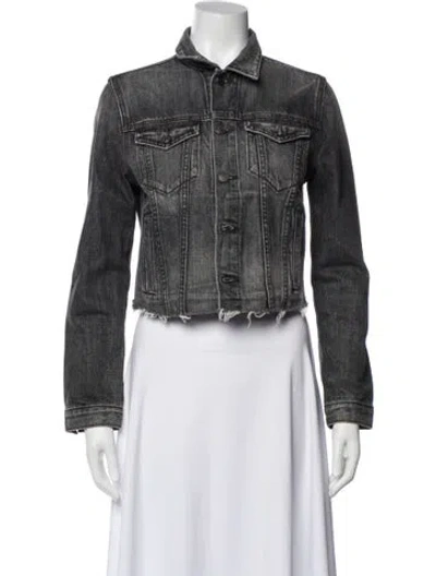 Pre-owned Grlfrnd Denim Jacket In Blue