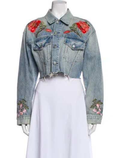 Pre-owned Grlfrnd Denim Jacket In Blue