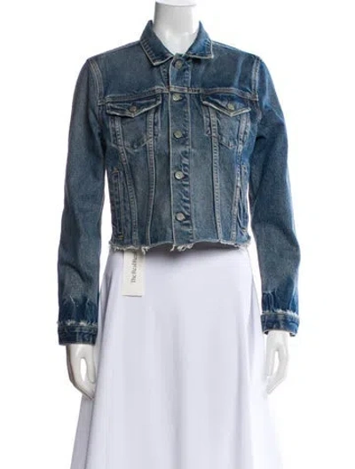 Pre-owned Grlfrnd Denim Jacket In Blue