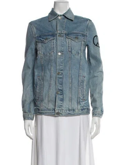 Pre-owned Grlfrnd Denim Jacket In Blue
