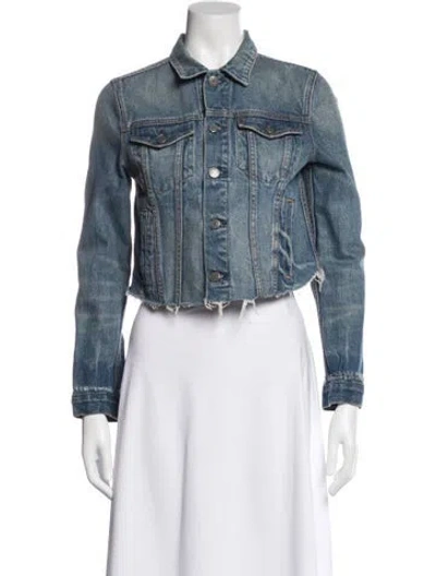 Pre-owned Grlfrnd Denim Jacket In Blue