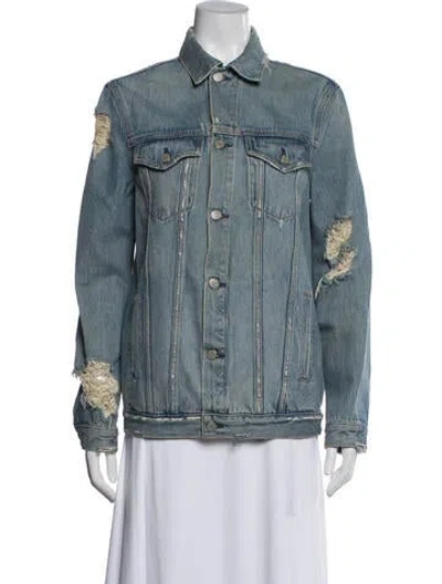 Pre-owned Grlfrnd Denim Jacket In Blue