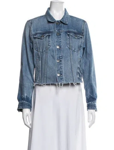 Pre-owned Grlfrnd Denim Jacket In Blue