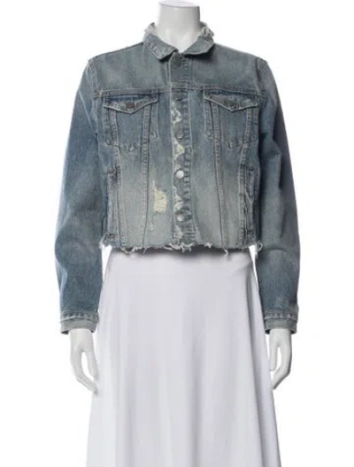 Pre-owned Grlfrnd Denim Jacket In Blue