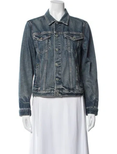 Pre-owned Grlfrnd Denim Jacket In Blue