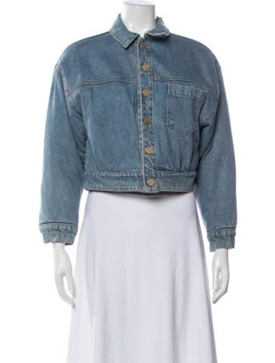 Pre-owned Grlfrnd Denim Jacket In Blue
