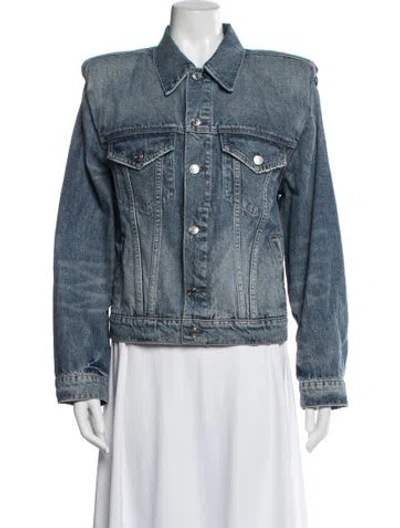 Pre-owned Grlfrnd Denim Jacket In Blue