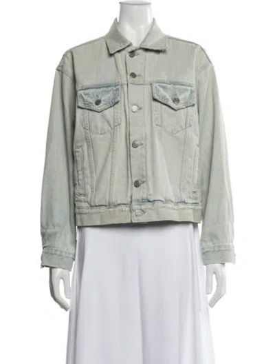 Pre-owned Grlfrnd Denim Jacket In Blue
