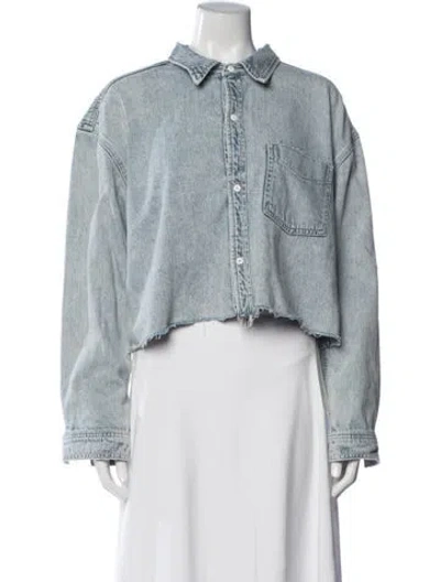 Pre-owned Grlfrnd Denim Jacket In Blue