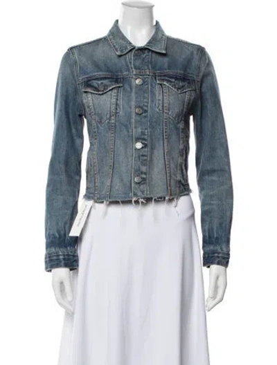 Pre-owned Grlfrnd Denim Jacket In Blue