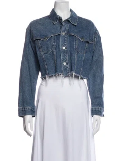 Pre-owned Grlfrnd Denim Jacket In Blue