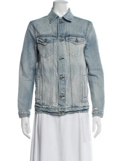 Pre-owned Grlfrnd Denim Jacket In Blue
