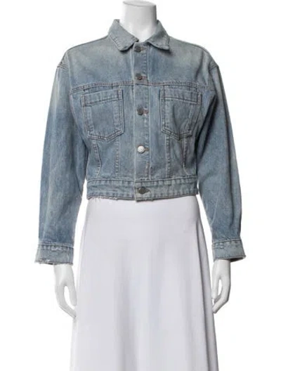 Pre-owned Grlfrnd Denim Jacket In Blue