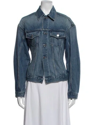 Pre-owned Grlfrnd Denim Jacket In Blue