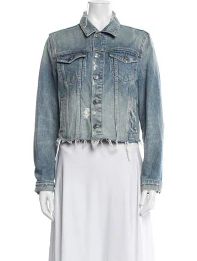 Pre-owned Grlfrnd Denim Jacket In Blue