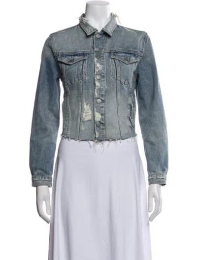 Pre-owned Grlfrnd Denim Jacket In Blue
