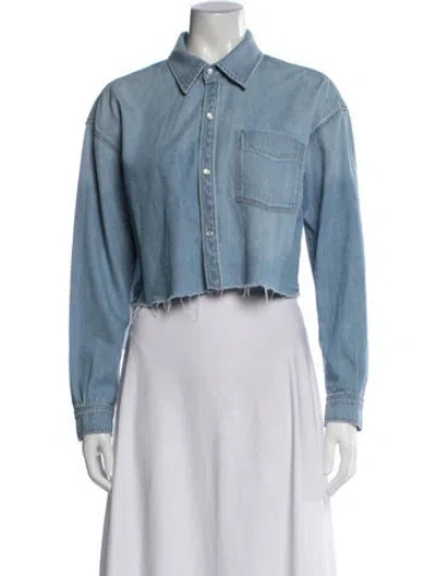 Pre-owned Grlfrnd Denim Jacket In Blue