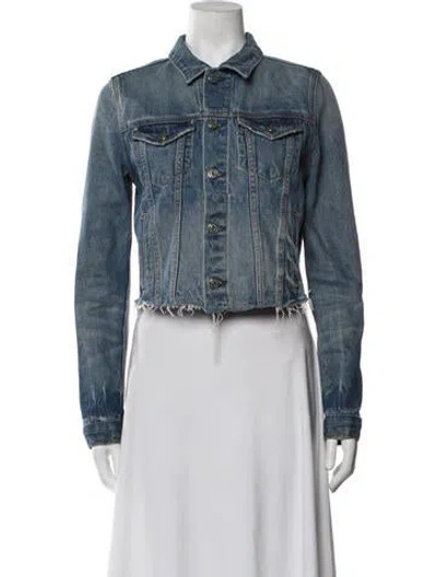 Pre-owned Grlfrnd Denim Jacket In Blue