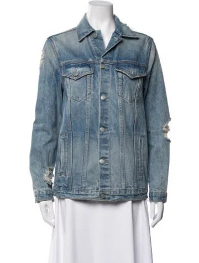 Pre-owned Grlfrnd Denim Jacket In Blue