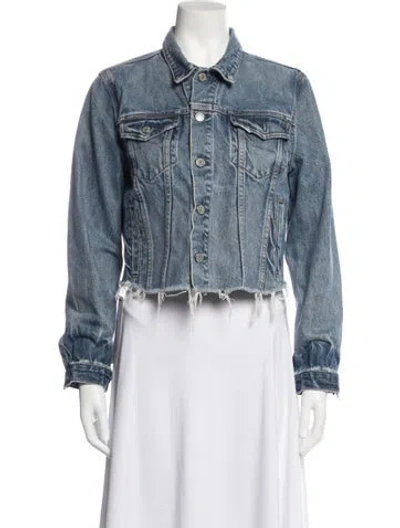 Pre-owned Grlfrnd Denim Jacket In Blue