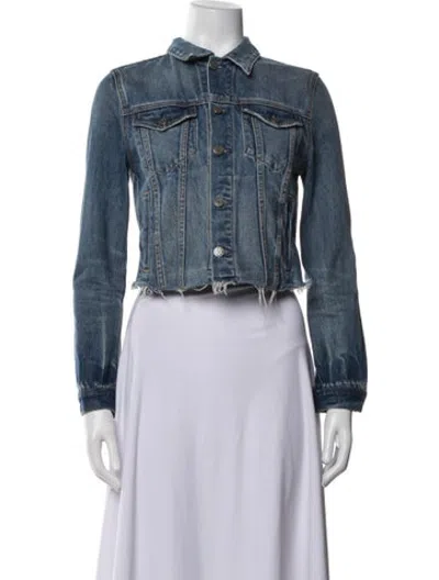 Pre-owned Grlfrnd Denim Jacket In Blue