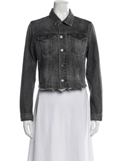 Pre-owned Grlfrnd Denim Jacket In Grey