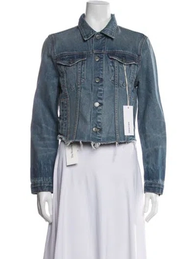 Pre-owned Grlfrnd Denim Jacket W/ Tags In Blue