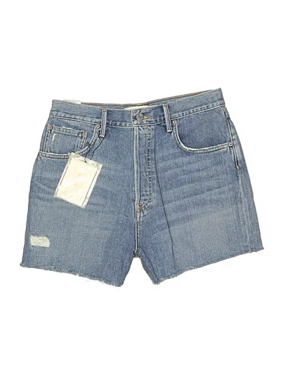 Grlfrnd Denim Shorts In Blue