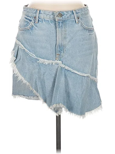 Pre-owned Grlfrnd Denim Skirt In Blue