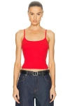 Grlfrnd Essential Cami In Red