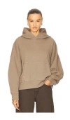 Grlfrnd Essential Hoodie In Brown