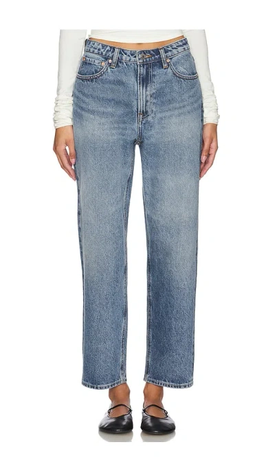 Grlfrnd Eva Relaxed 90's Jeans In Hidden Forest
