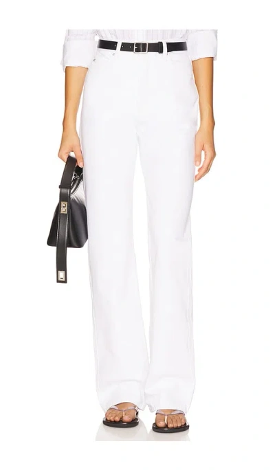 Grlfrnd Graham High Rise Straight In White
