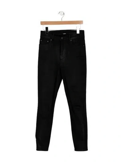 Pre-owned Grlfrnd High-rise Skinny Leg Jeans In Black