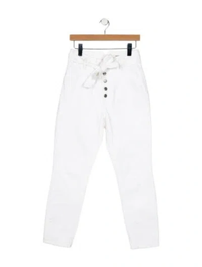 Pre-owned Grlfrnd High-rise Skinny Leg Jeans In Blue