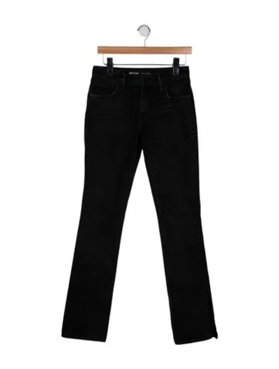 Pre-owned Grlfrnd High-rise Straight Leg Jeans In Blue