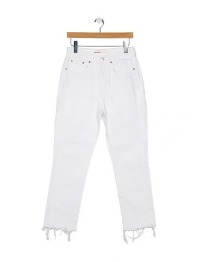 Pre-owned Grlfrnd High-rise Straight Leg Jeans In Multi