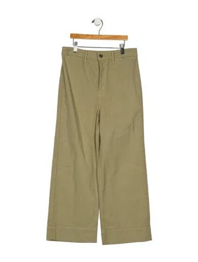 Pre-owned Grlfrnd High-rise Wide Leg Jeans W/ Tags In Green
