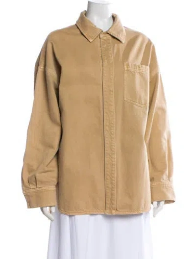 Pre-owned Grlfrnd Jacket In Neutral