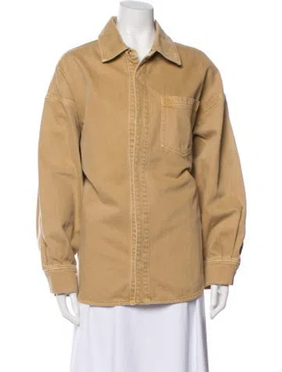 Pre-owned Grlfrnd Jacket W/ Tags In Brown