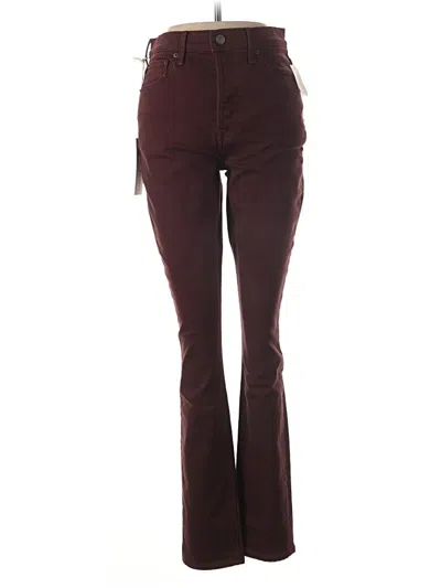 Grlfrnd Jeans In Burgundy