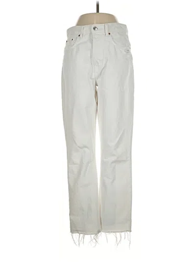 Pre-owned Grlfrnd Jeans In Ivory