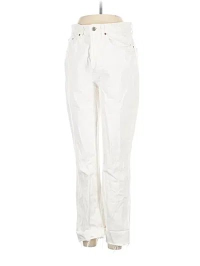 Pre-owned Grlfrnd Jeans In White