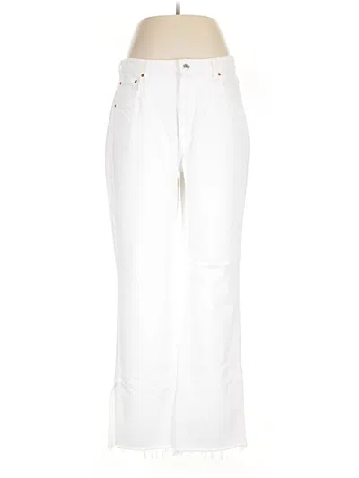 Pre-owned Grlfrnd Jeans In White