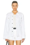 GRLFRND JESSIE BODY DRILL SHIRT JACKET