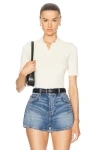 Grlfrnd Jordan Pullover In Ivory