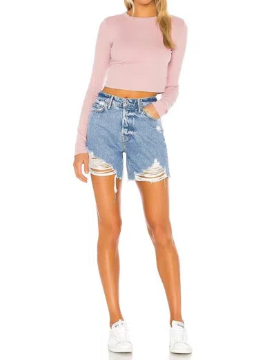 Grlfrnd Jourdan Ripped Shorts In One Last Song In Multi